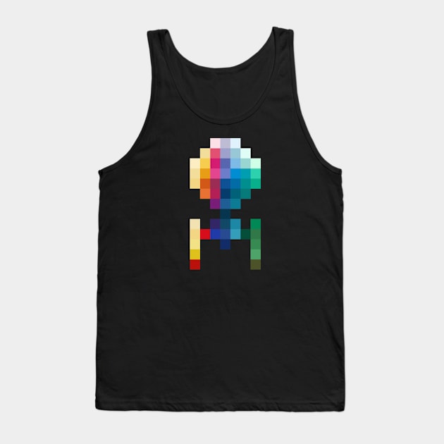 USS 8bit Tank Top by gutsandglory